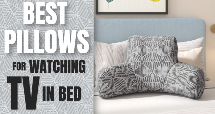 best pillows for watching tv in bed